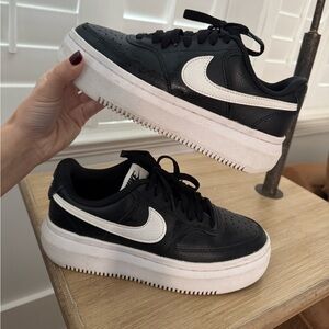 Nike court vision platform shoes